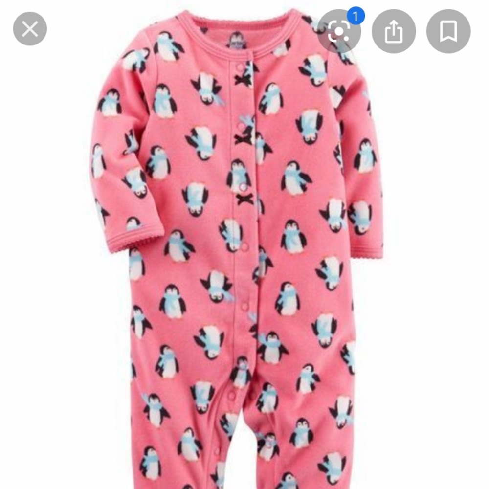 ‼️ ISO this pink penguin sleeper in any size ‼️